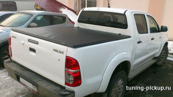 Тент 3-х секционный Kramco - Toyota Hilux 2015-2024 - Тенты