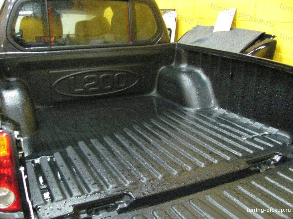 Вкладыш в кузов под борт (короткий кузов)  - Mitsubishi L200 2006-2015 - Вкладыш в кузов