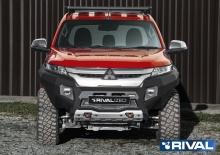 Бампер передний усиленный (L200 2021) - Mitsubishi L200 2015-2024 - Бампер передний