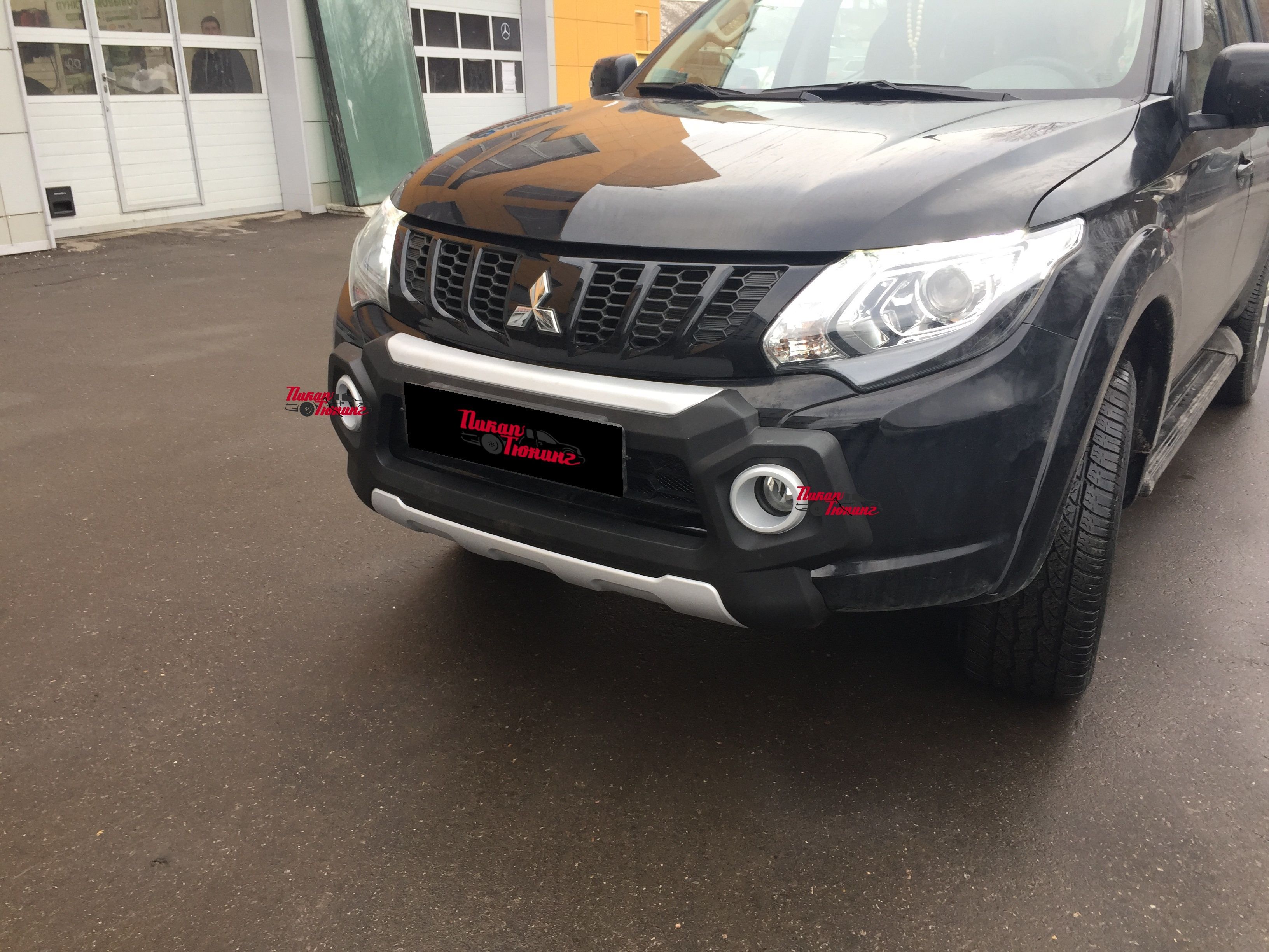 Mitsubishi / L200 2015-2024 / Защита переднего бампера / Защита переднего бампера