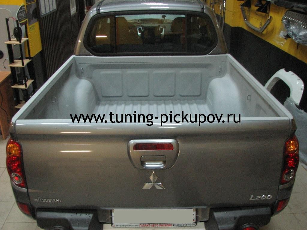 Обработка грузового отсека антигравием. - Mitsubishi L200 2006-2015 - Обработка грузового отсека 
