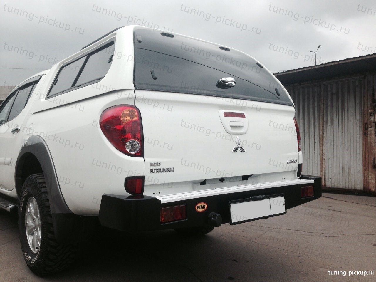 PIAK бампер задний усиленный - Mitsubishi L200 2006-2015 - Бампер задний усиленный - 