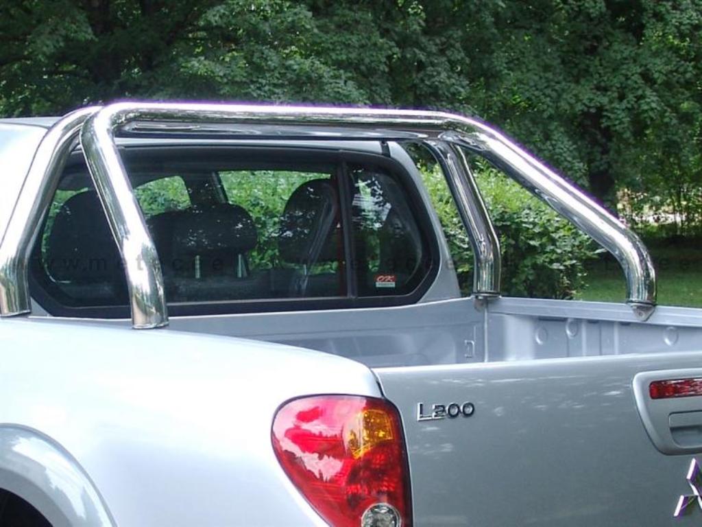Дуга безопасности кузова пикапа Ø70мм. Triton - Mitsubishi L200 2006-2015 - Защитные дуги 
