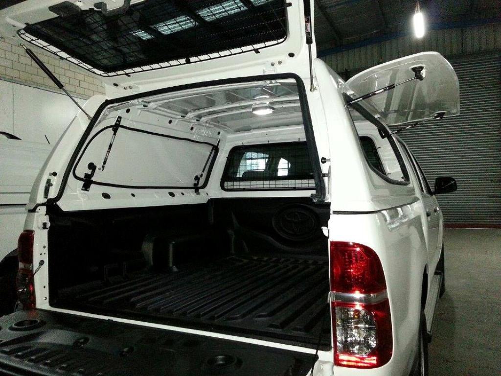 Кунг S PLUS V2 коммерческий (распашные боковые окна) - Toyota Hilux 2015-2024 - Кунги