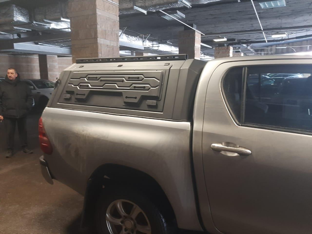 Toyota Hilux / Кунги / Кунг алюминиевый 3 двери сборный Китай