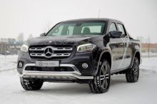 Защита переднего бампера - Mercedes X-Class - Защита переднего бампера