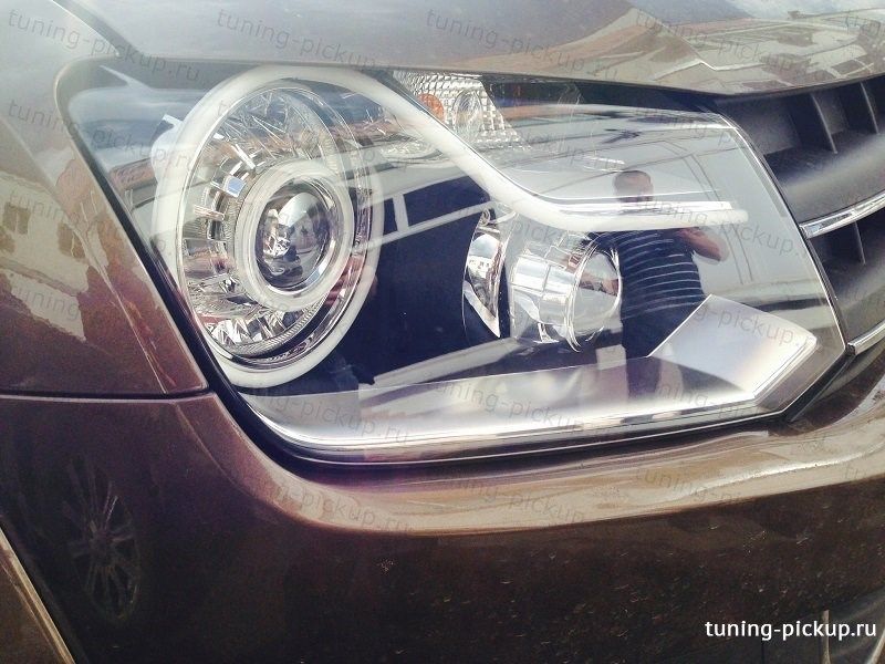 Ксеноновые линзы Morimoto  - Volkswagen Amarok - Фары головного света - 