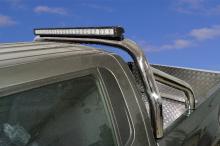 Дуга в кузов 76,1 мм со светодиодной фарой   - Dongfeng - Защитные дуги в кузов  