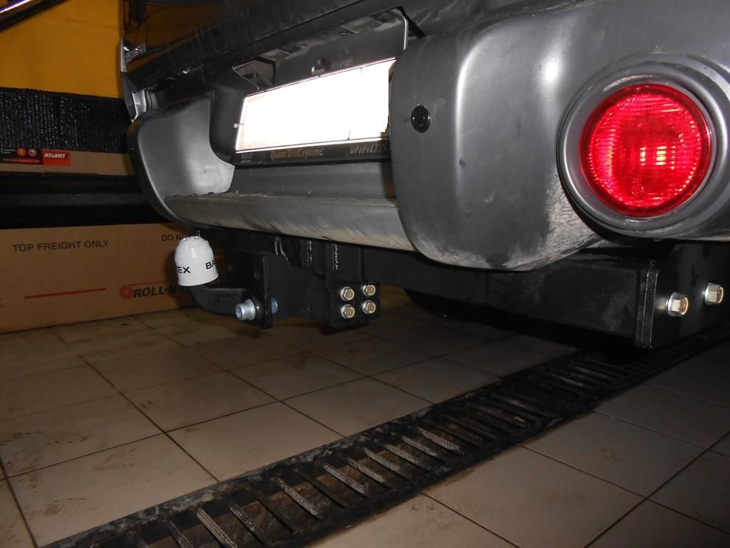 Фаркоп Triton LONG фирмы Балтекс - Mitsubishi L200 2006-2015 - Фаркоп