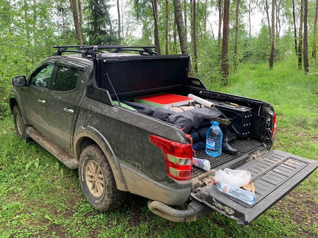4х секционная алюминиевая крышка PRO - Mitsubishi L200 2015-2024 - Крышки кузова - 