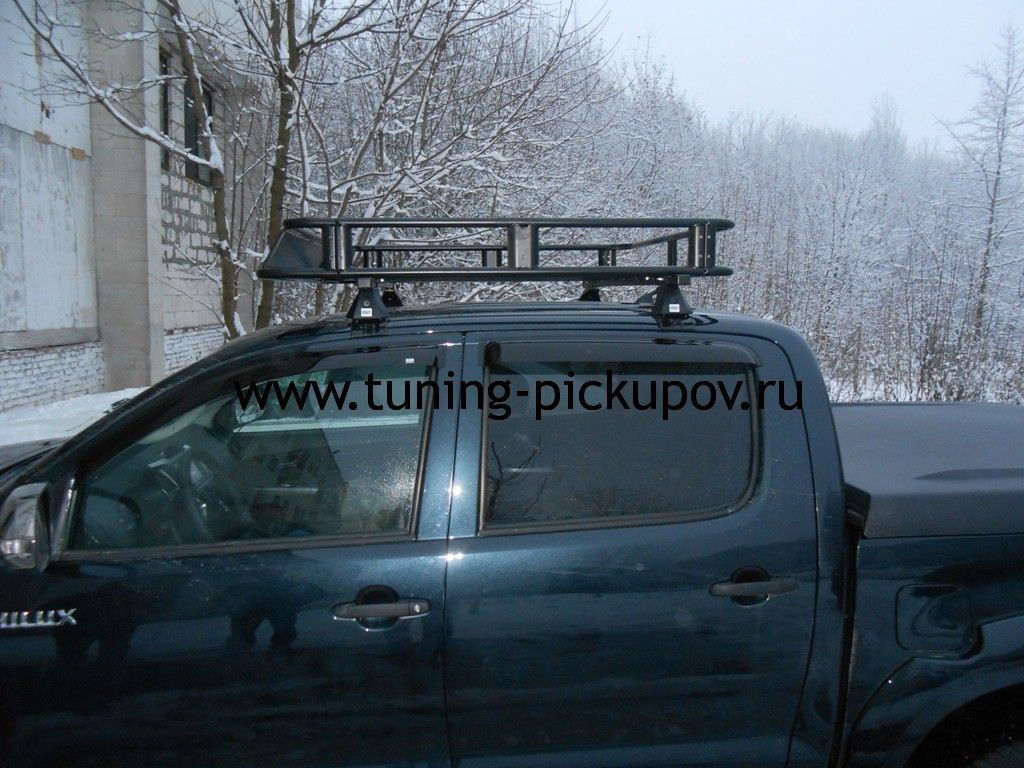 Экспедиционная корзина CRUZ SAFARI 120смх127см. - Mitsubishi L200 2006-2015 - Багажник экспедиционный - 