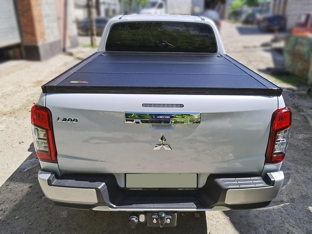 Mitsubishi / L200 2015-2024 / Крышки кузова / 4х секционная алюминиевая крышка PRO