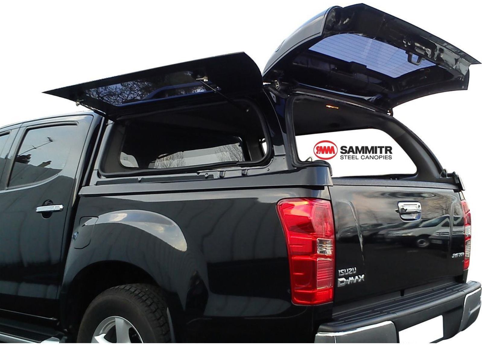 Isuzu D Max / Кунги / Кунг S PLUS V4 (Распашные боковые окна)