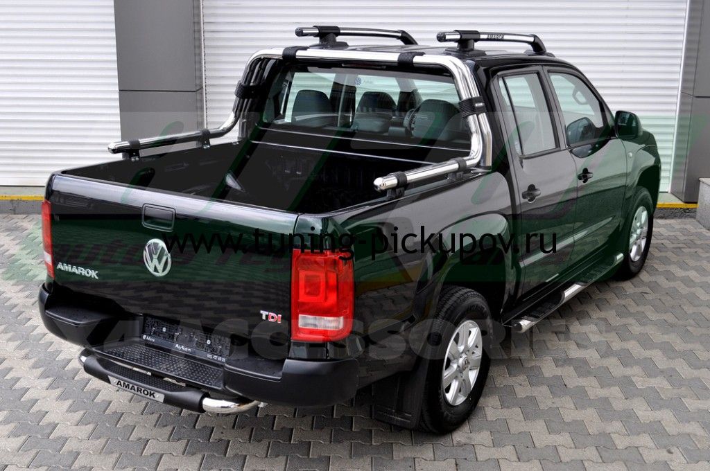 Защитная дуга в кузов RB013 AHTAPOT 60 мм. - Volkswagen Amarok - Защитные дуги