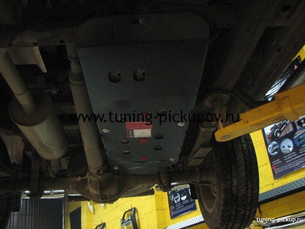 Защита топливного бака - Volkswagen Amarok - Защита картера, кпп и топливного бака