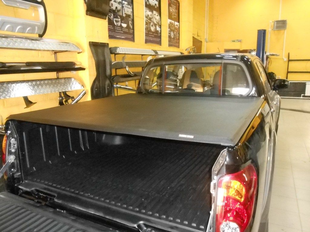Тент 3х секционный Triton LONG (Длинный кузов) - Mitsubishi L200 2006-2015 - Тент 