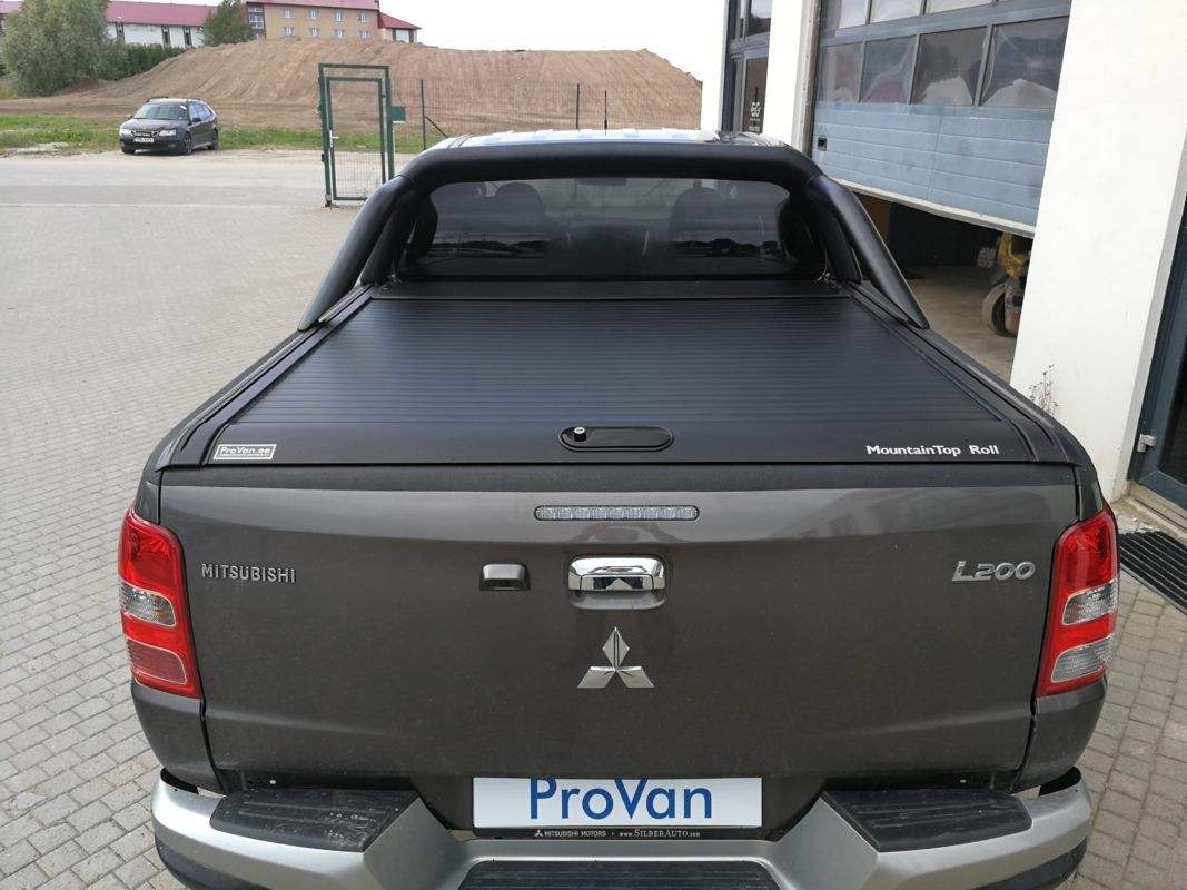 Mitsubishi / L200 2015-2024 / Крышки кузова / Крышка Top Roll Bar (черный, с черной дугой)