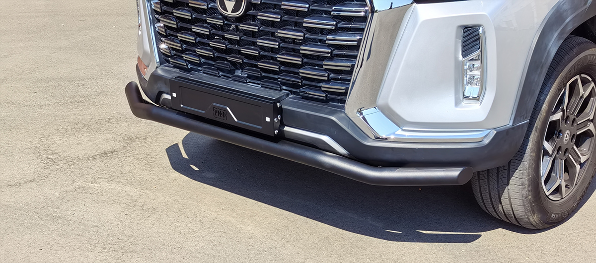 Changan Hunter / Бампер передний / Бампер РИФ силовой передний/защита штатного бампера Changan Hunter Plus c защитой радиатора (устанавливается только с площадкой RIFF70-30000)