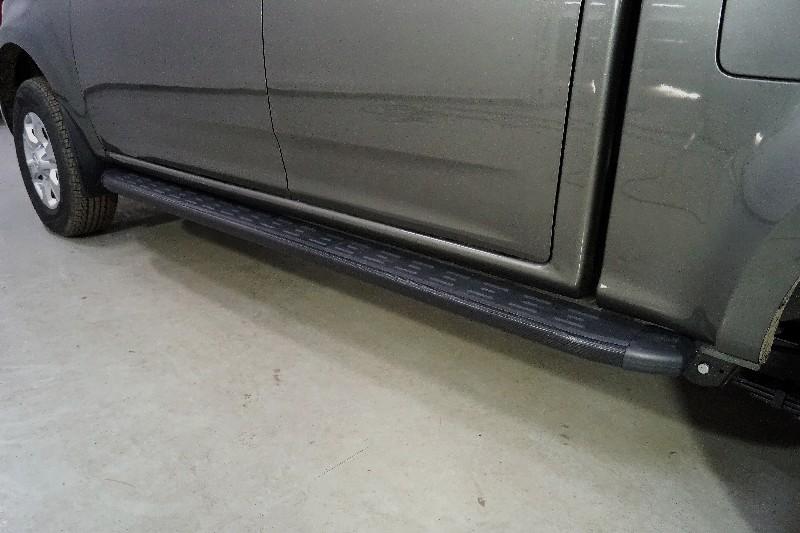 Great Wall / Пороги / Пороги для Wingle 7 / Пороги алюминиевые с пластиковой накладкой (карбон черные) 2220 мм для Wingle 7