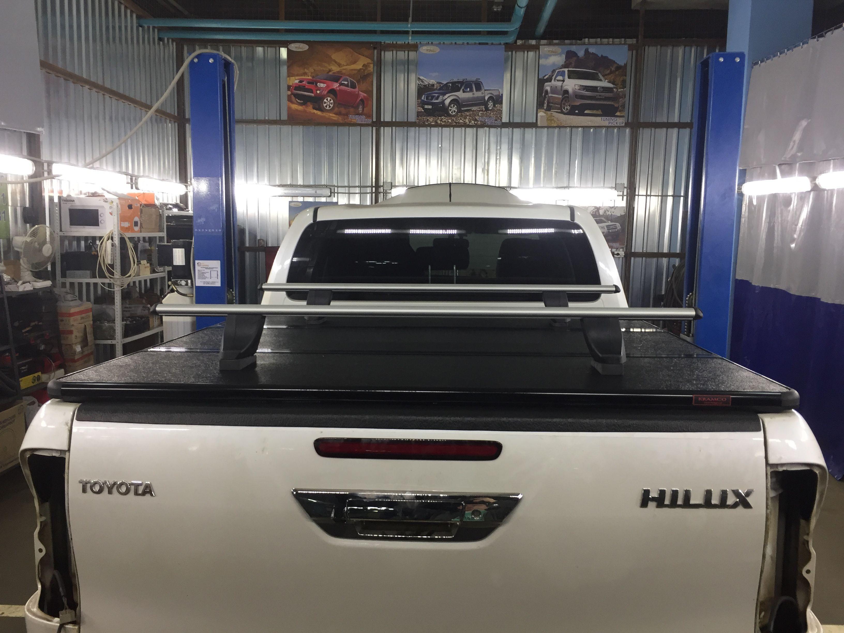 Toyota Hilux / Крышки кузова / Крышка алюминиевая трехсекционная Китай