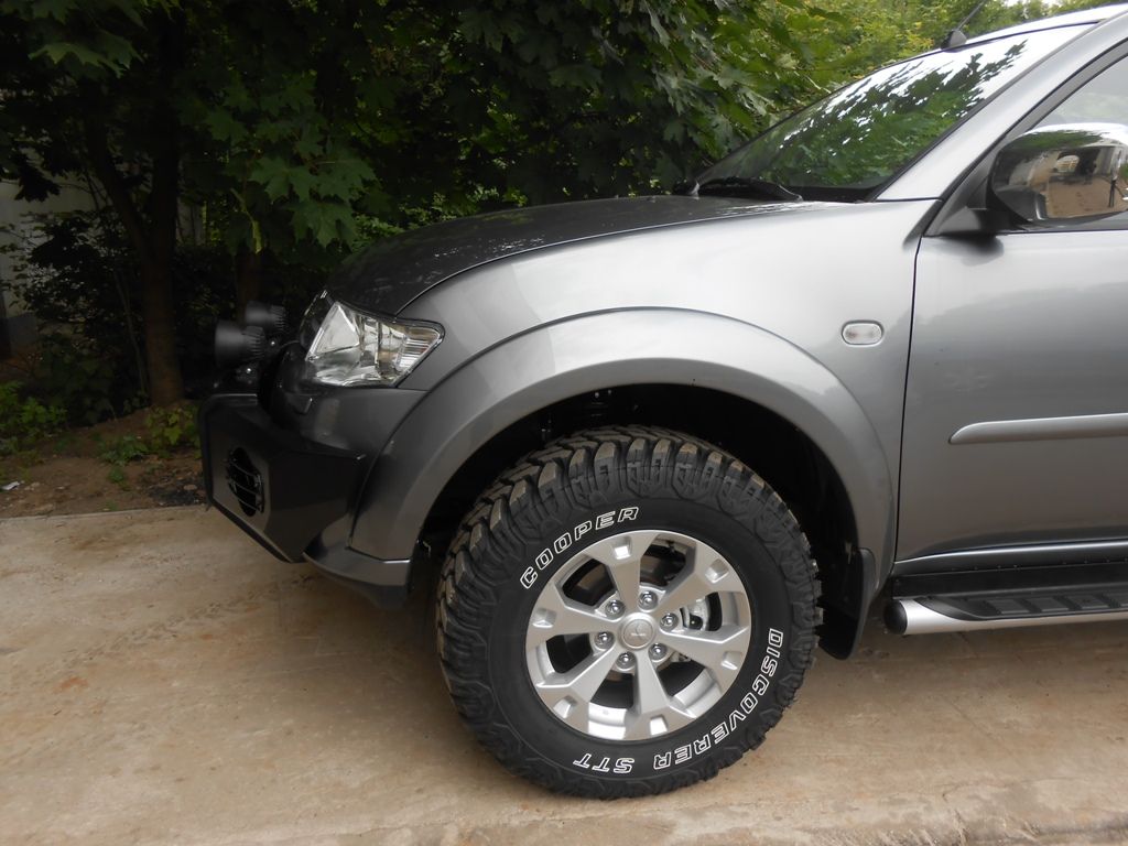 Бампер передний усиленный Triton без дуг - Mitsubishi L200 2006-2015 - Бампер передний