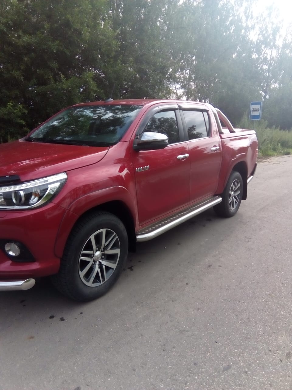 Toyota Hilux / Расширители колесных арок / Расширители колесных арок (оригинал)