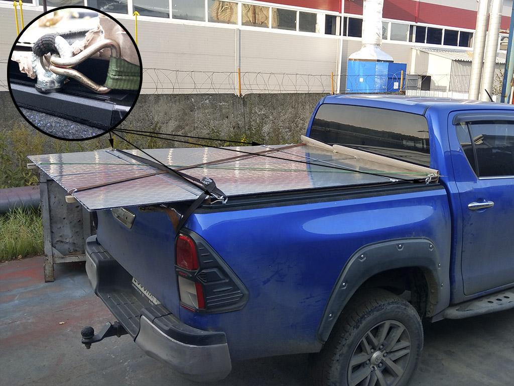 Toyota Hilux / Крышки кузова / Крышка 4-х секционная 4S PRO HAL Россия