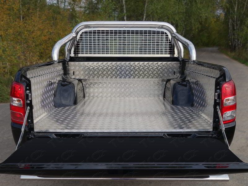 Mitsubishi / L200 2015-2024 / Вставка в кузов (вкладыш) / Вкладыш в кузов (без борта) алюминиевый