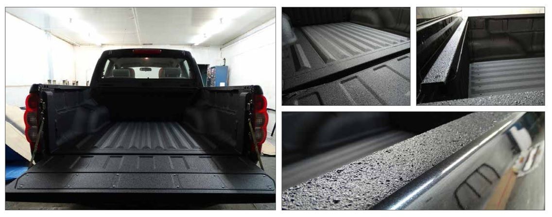 Обработка грузового отсека защитным покрытием RAPTOR U-POL - Toyota Hilux 2015-2023 - Обработка грузового отсека - 