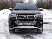 Решётка радиатора (лист) - Toyota Hilux 2015-2024 - Решетка радиатора