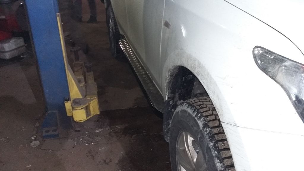 Mitsubishi / L200 2015-2024 / Пороги / Пороги силовые