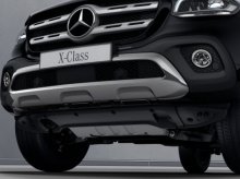 Защита днища (оригинал) - Mercedes X-Class - Защита ДВС, РК, КПП, Т.Б.