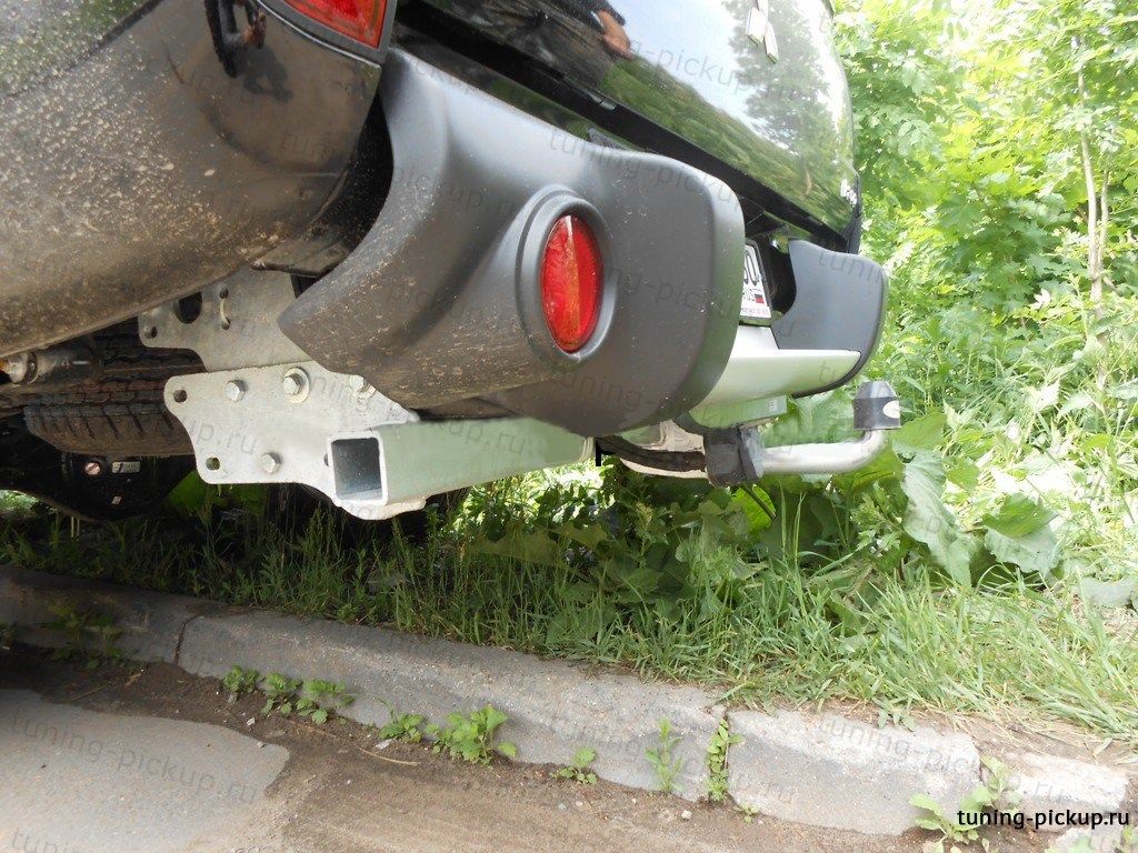 Фаркоп Triton LONG фирмы GALIA - Mitsubishi L200 2006-2015 - Фаркоп