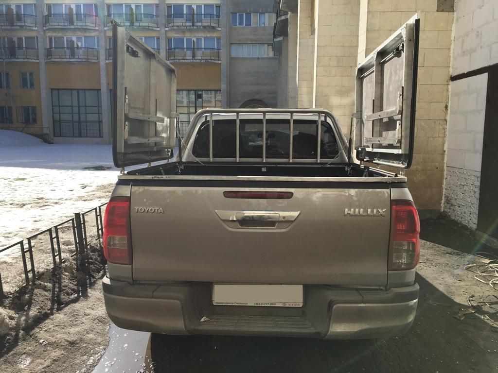 Toyota Hilux / Крышки кузова / Крышка алюминиевая НИИС Россия