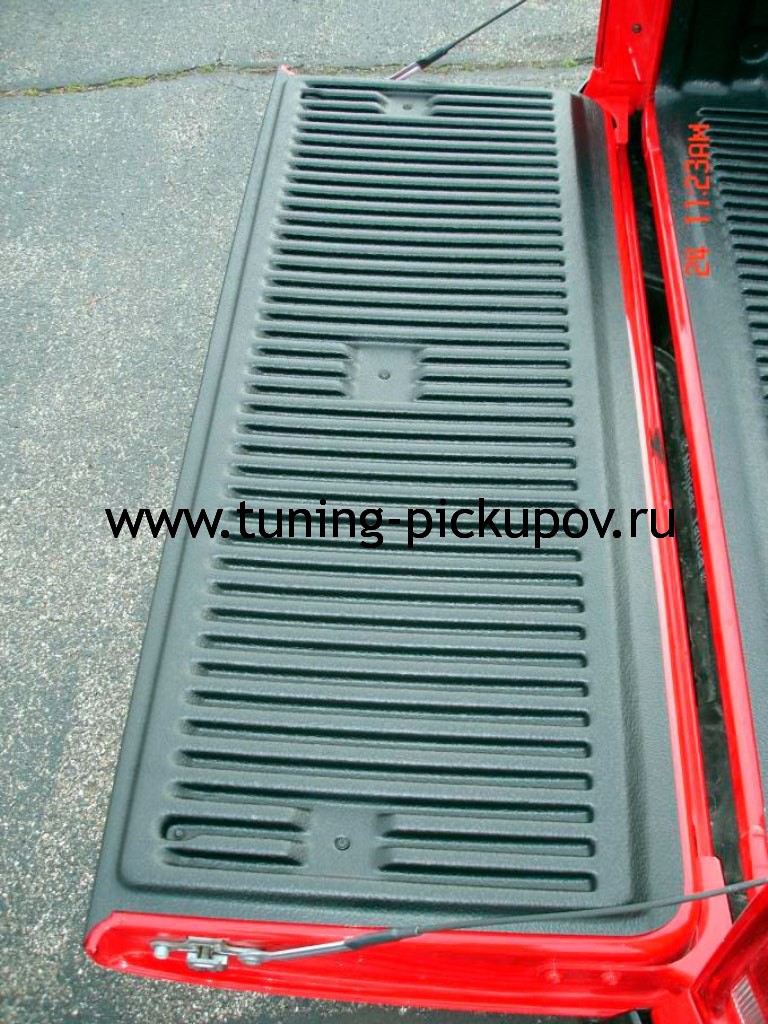 Накладка на откидной борт Triton LONG (Длинный кузов) - Mitsubishi L200 2006-2015 - Вкладыш в кузов