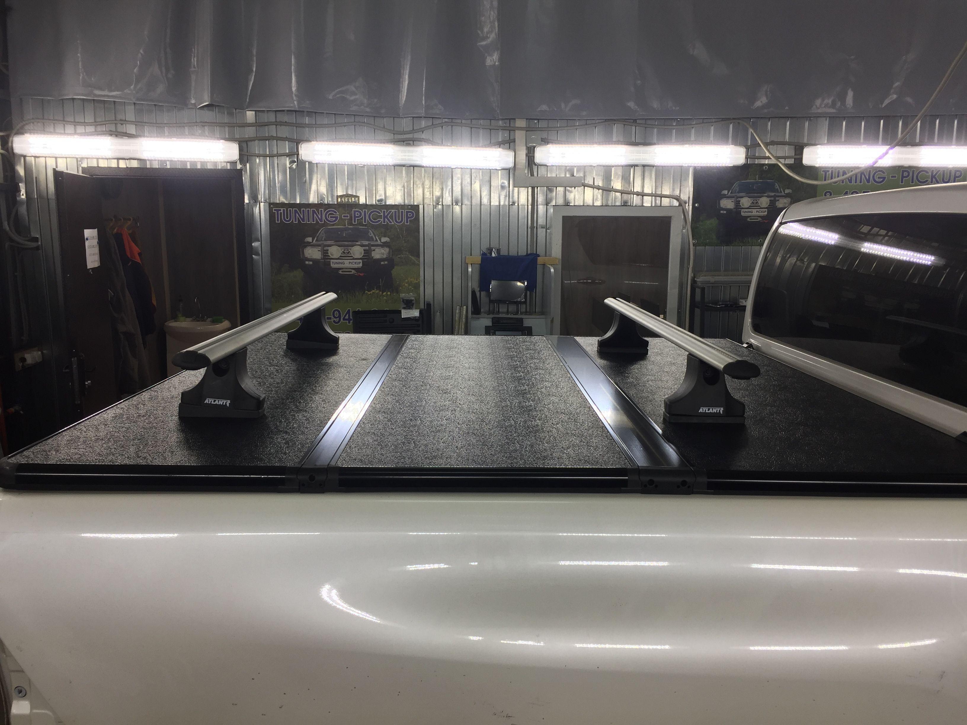 Toyota Hilux / Крышки кузова / Крышка алюминиевая трехсекционная Китай