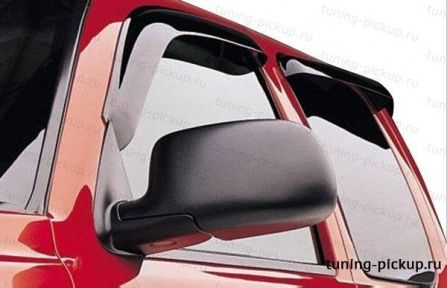 Дефлекторы боковых окон EGR - Toyota Hilux 2011-2015 - Дефлекторы
