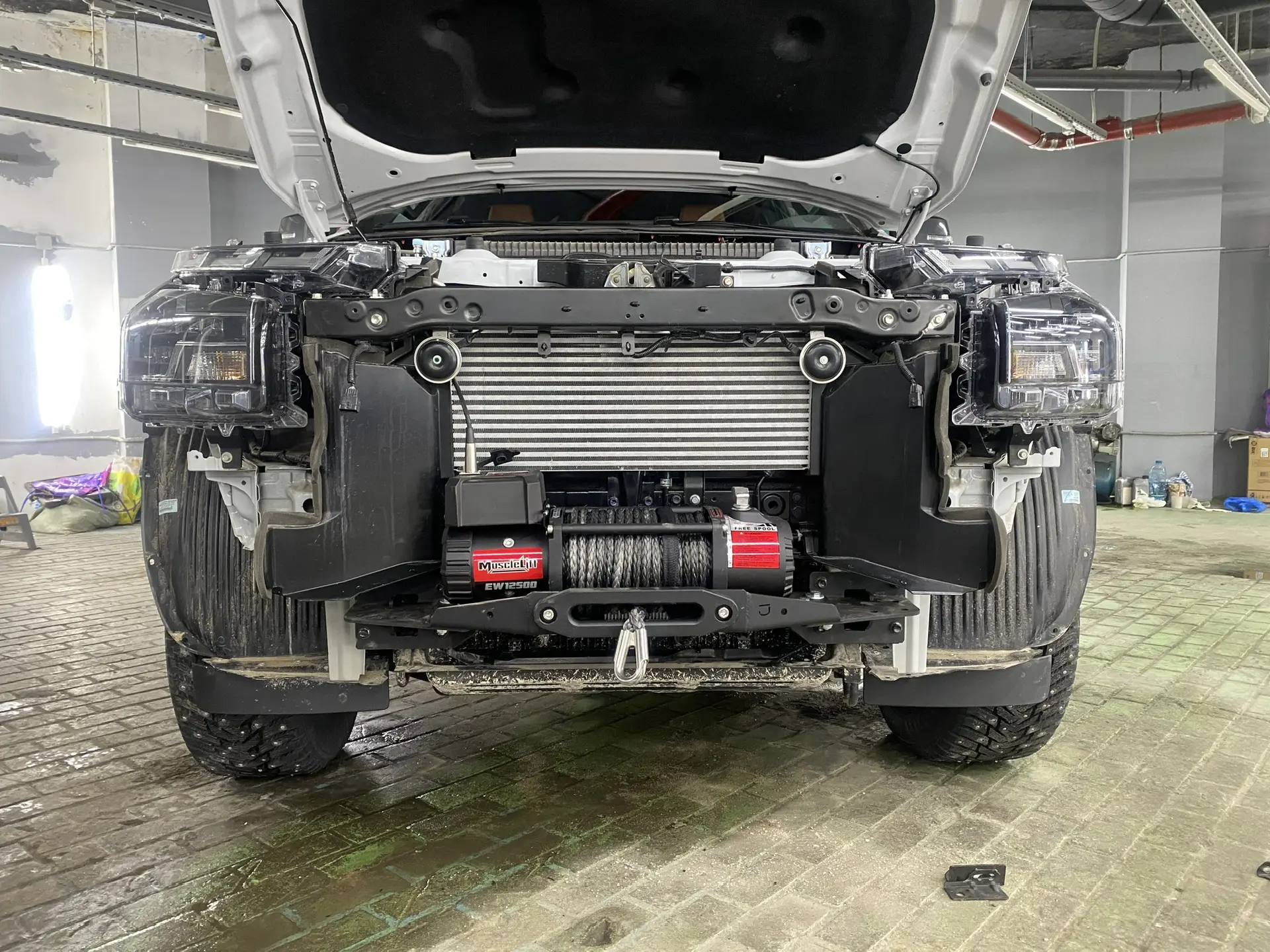 Mitsubishi / L200 2024- / Лебедка и оборудование / Площадка под лебедку