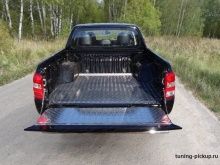Вкладыш в кузов (дно, борт) алюминиевый  - Mitsubishi L200 2015-2024 - Вставка в кузов (вкладыш)