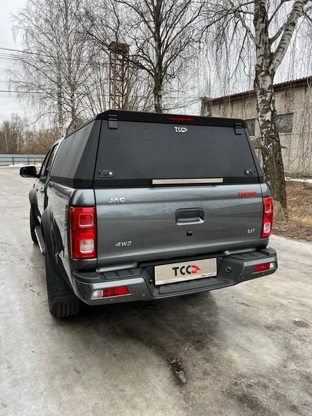 JAC / T8 / Кунги / Кунг (алюминий Premium Black) 3 мм для JAC T8 ТСС Россия