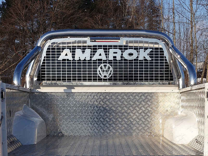 Защитная дуга в кузов и защита заднего стекла - Volkswagen Amarok - Защитные дуги - 