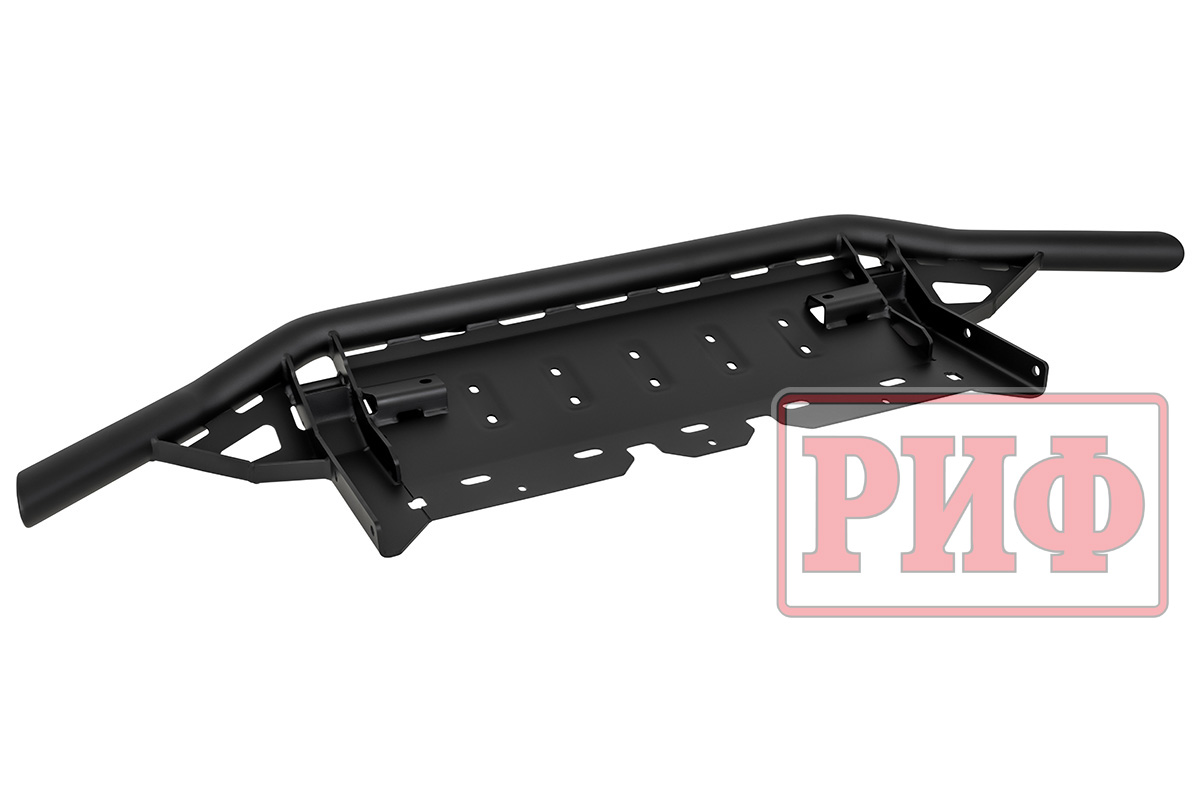 Changan Hunter / Бампер передний / Бампер РИФ силовой передний/защита штатного бампера Changan Hunter Plus c защитой радиатора (устанавливается только с площадкой RIFF70-30000)