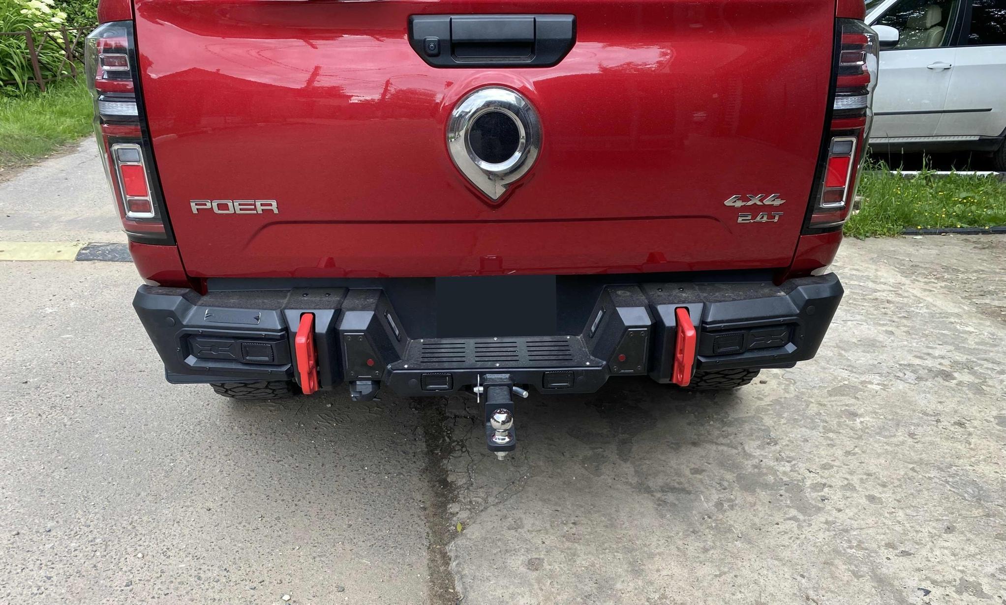 Great Wall / Poer / Бампер задний / Задний бампер силовой