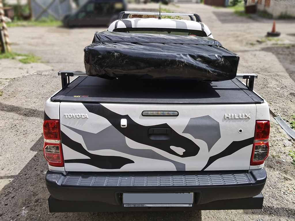 Changan Hunter / Крышки кузова / Багажник усиленный под палатку для крышки HAL PRO (крепеление и поперечины 1700 мм)