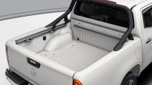 Декоративная оригинальная дуга из черной стали - Mercedes X-Class - Защитные дуги