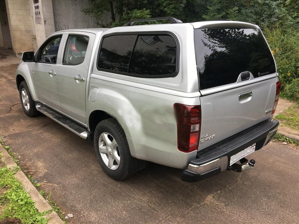 Isuzu D Max / Кунги / Кунг S PLUS V2 (раздвижные боковые стекла)