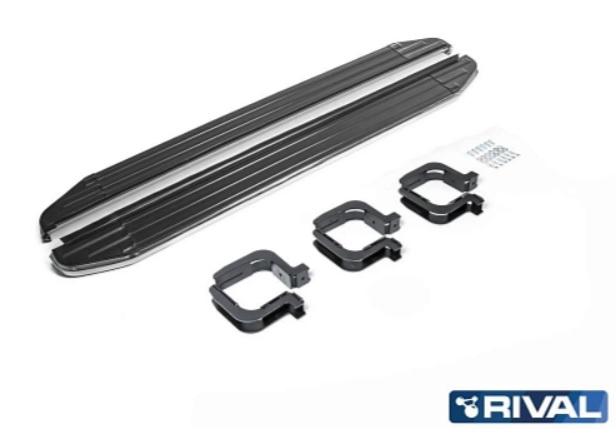 Mitsubishi / L200 2015-2024 / Пороги / Порог-площадка "Premium"