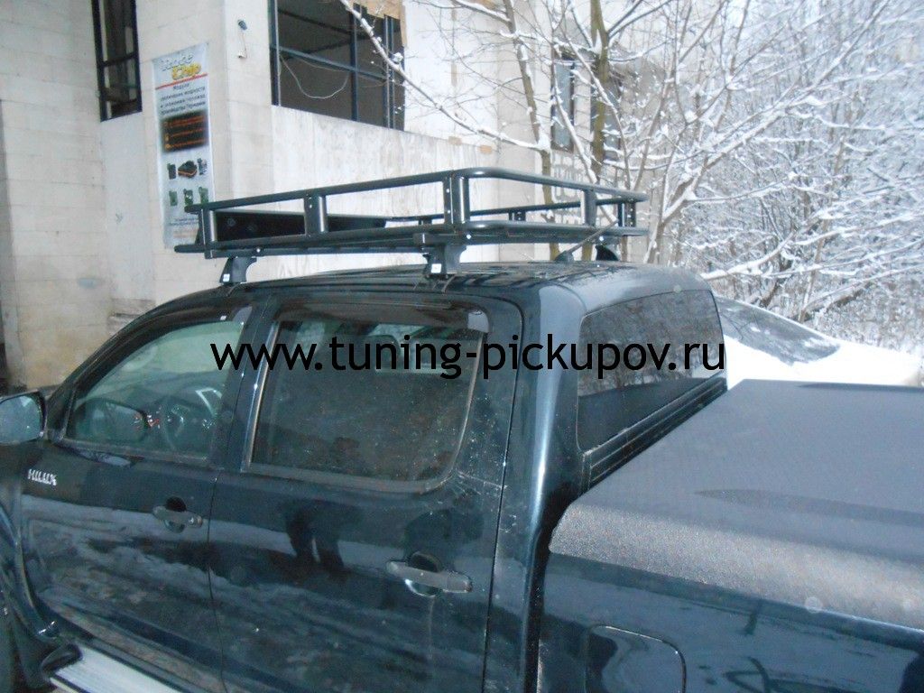 Экспедиционная корзина CRUZ SAFARI 120смх127см. - Mitsubishi L200 2006-2015 - Багажник экспедиционный - 