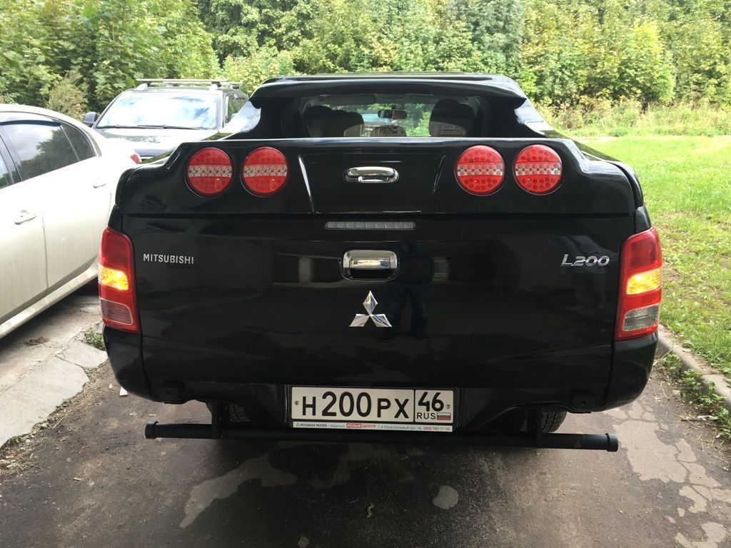Mitsubishi / L200 2015-2024 / Крышки кузова / Крышка Grandbox VIP (диодная оптика)