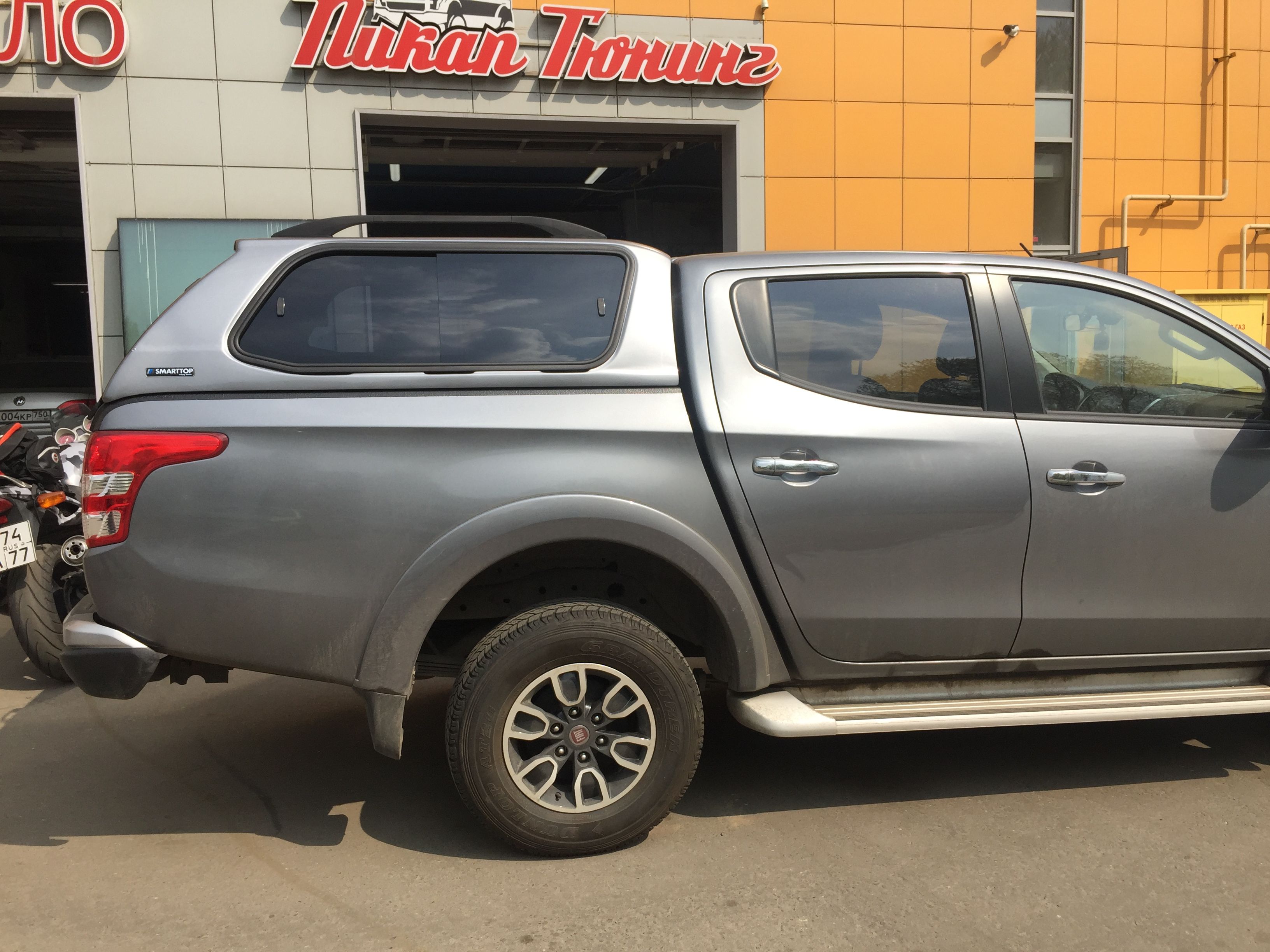 Mitsubishi / L200 2015-2024 / Кунги / Кунг SM4 (раздвижные боковые окна)